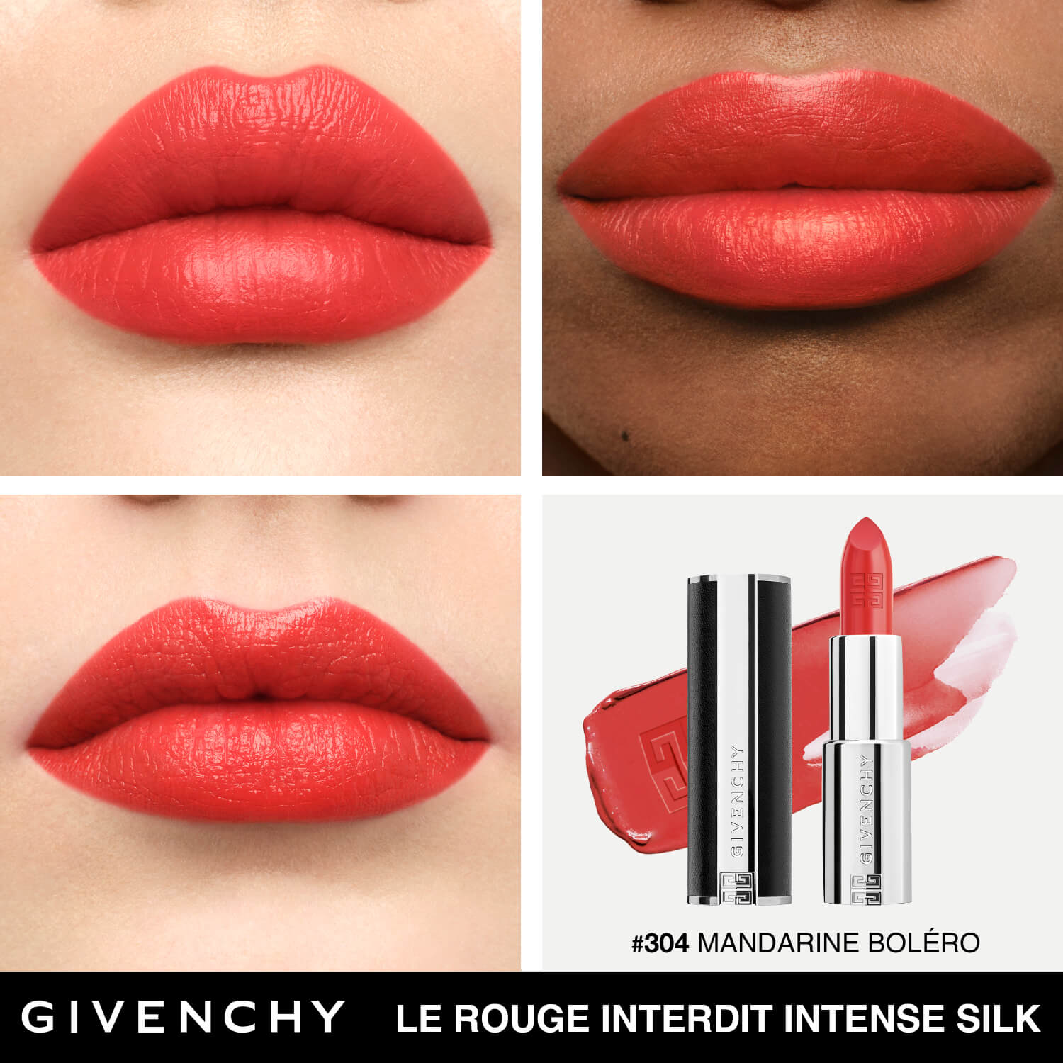 LE ROUGE INTERDIT INTENSE SILK (LABIAL SEMI MATE)